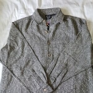 Maui & Sons Black White Twead Shacket